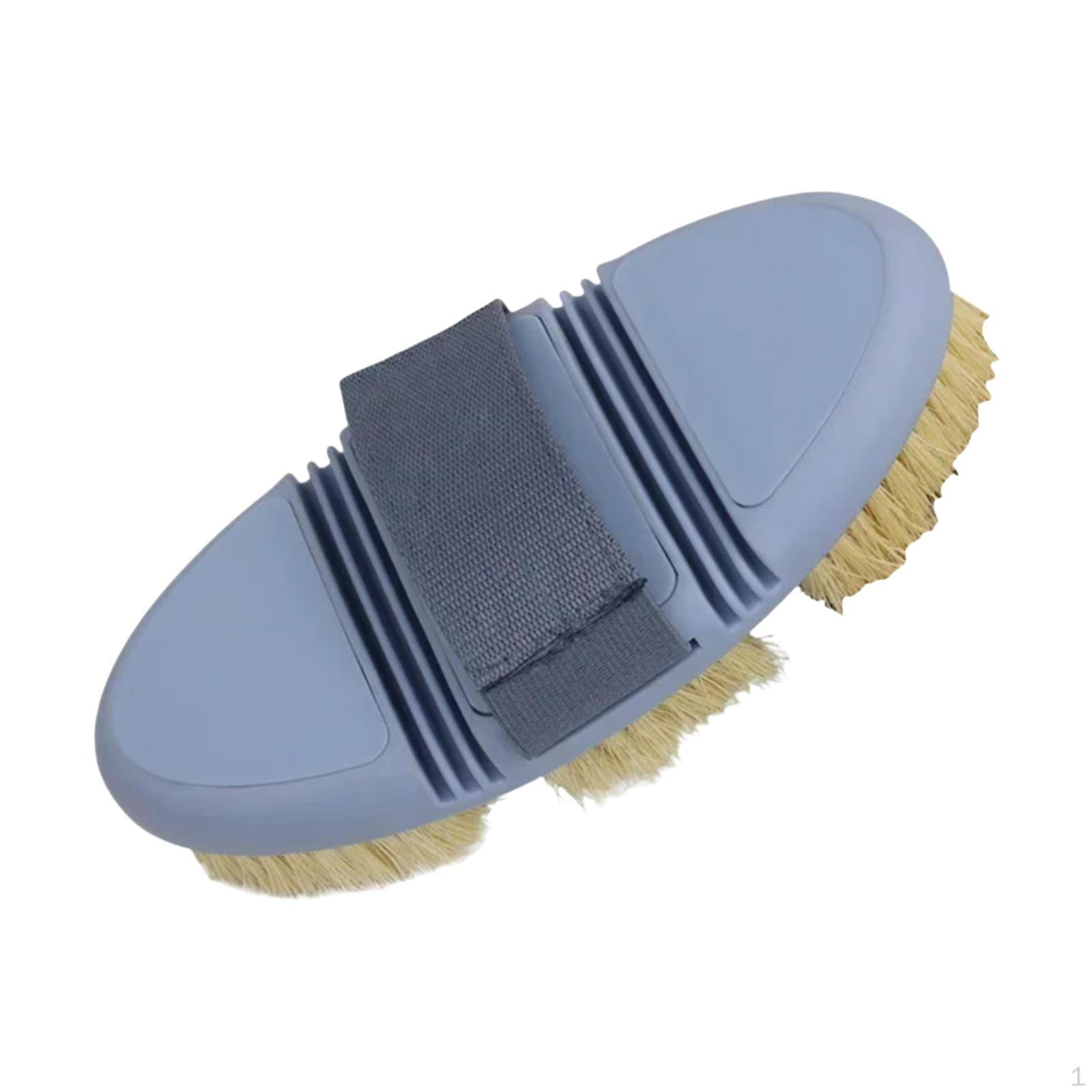 

Щетки для лошадей Мягкий инструмент для ухода за лошадьми Легкий Удобный Ручка Профессиональные Сизаль для