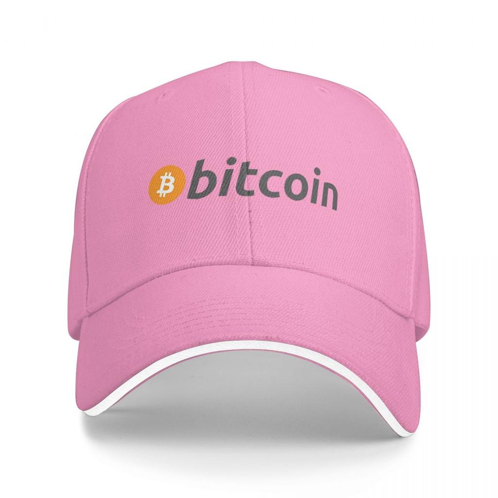 Unisex Baseball Hats Bitcoin Icon Cryptocurrency Art Outdoor Streetwear Summer Sports Baseball Caps Hip Hop Cap Casquette Hats