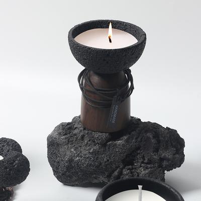 Nordischer Minimalistischer Heimzement Aromatherapie Kerzenbecher DIY Kerzenleerer Becher Kerzenhalter Ornamente Sojawachbehälter