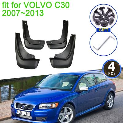 For VOLVO C30 2007 2008 2009 2010 2011 2012 2013 Mud Flaps Splash Fender Guard Front Rear Wheels Mudflaps Car Stying