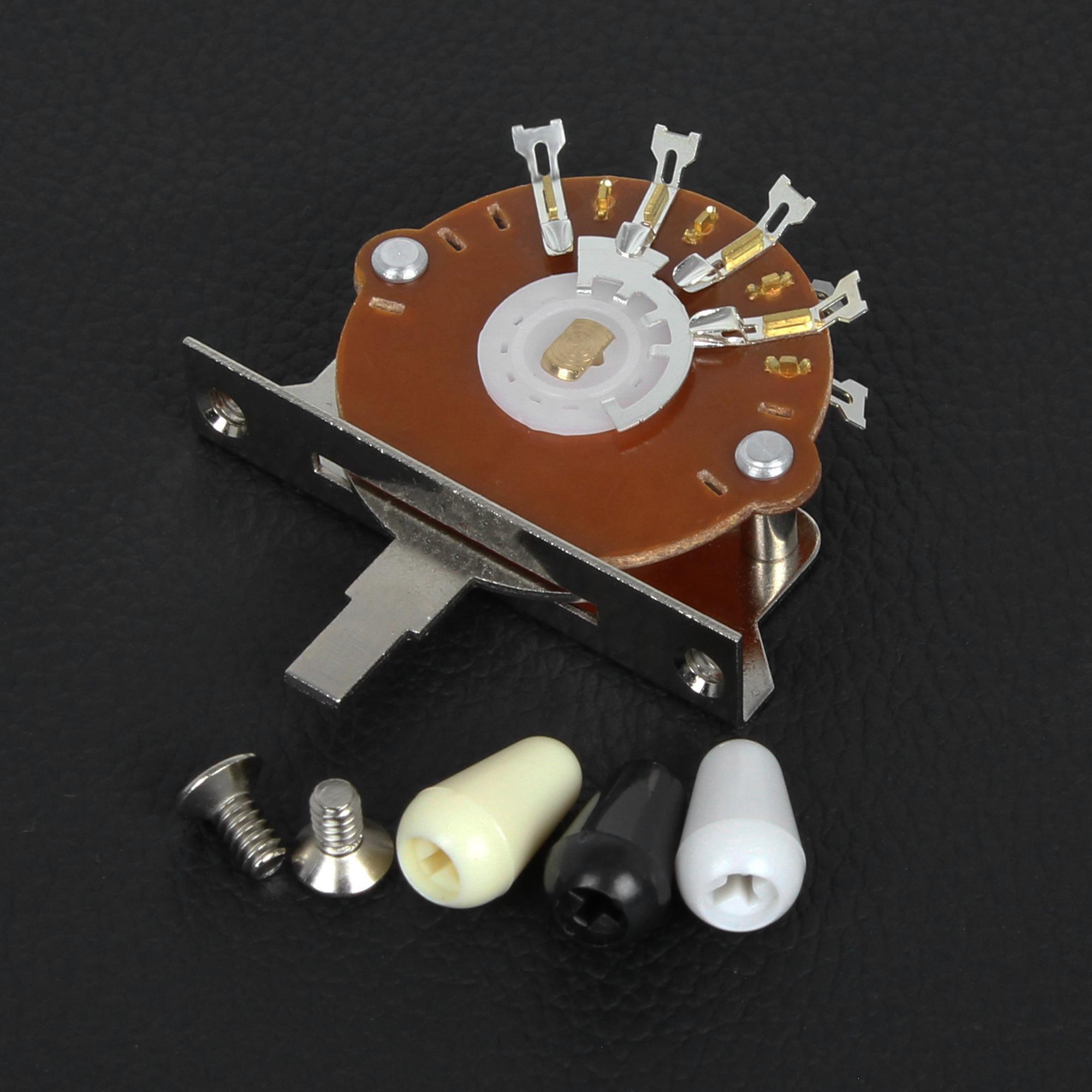 FLEOR 1PC Electric Guitar Pickup Selector Switch 5 Way /3 Way / Super 5 Way Switch and Tips for Guitar Parts Accessories