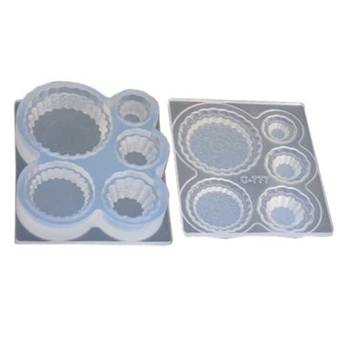 Kameshima Soft Mold Tart Base & Cup Hobby Tool C-777