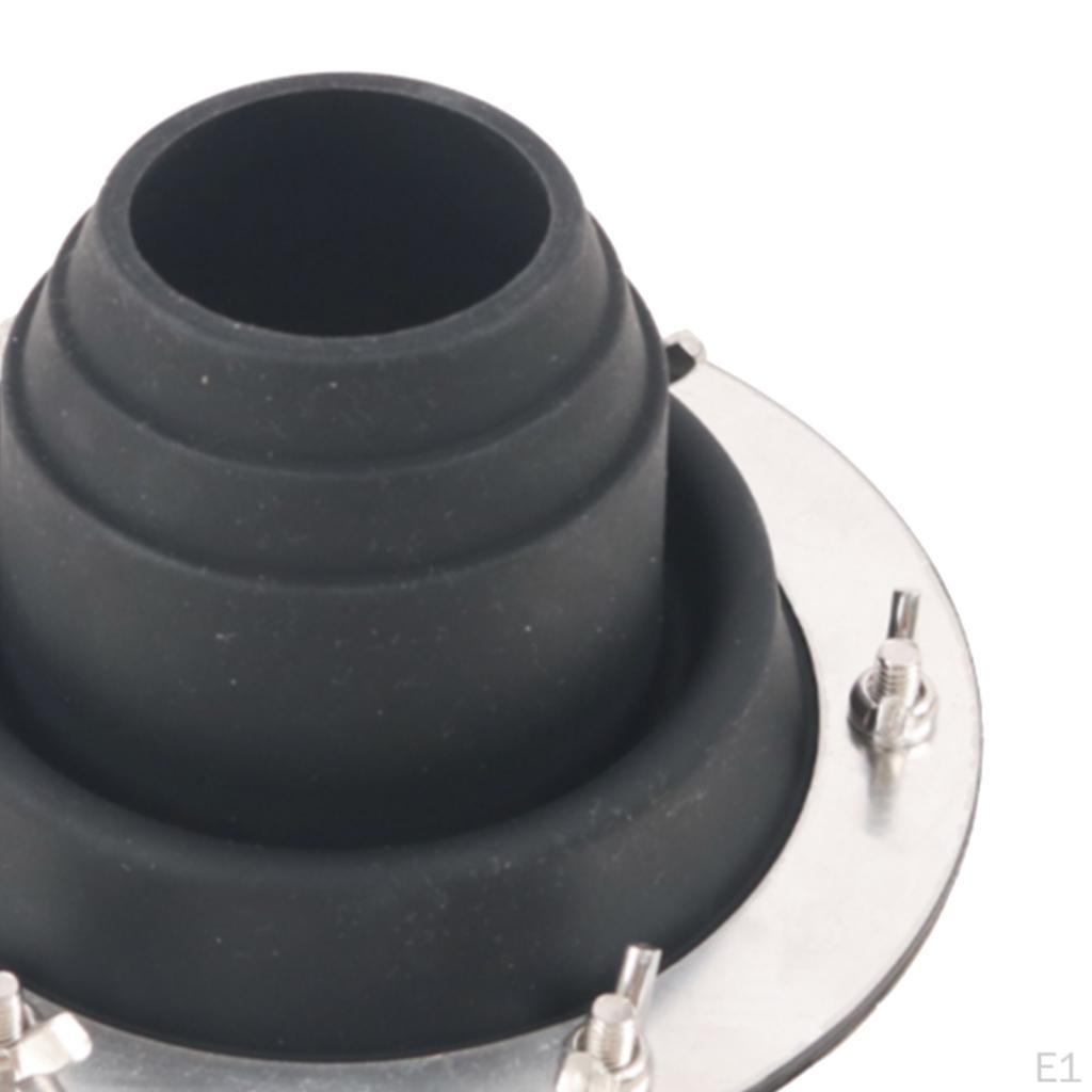 Tent Stove Jack Metal Base Firewood Chimney Vent for Tipi Camping