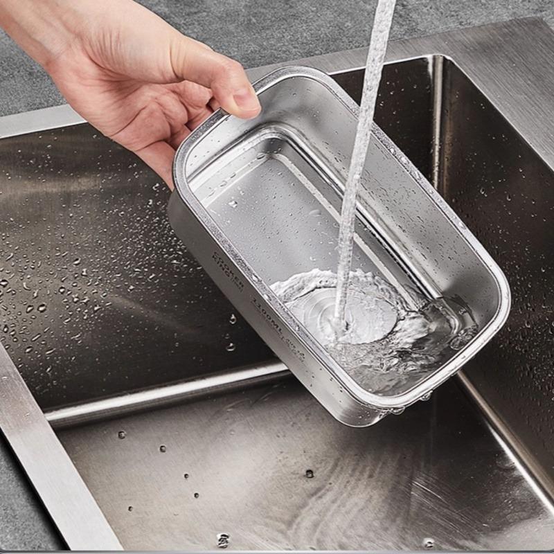 COOKER KING Food Storage Container Stainless Steel Camping Lunch Box Fruit Bento Box Refrigerator Freezer Sealed Storage Box