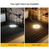 Solar Ground Spike Light, Stainless Steel Housing, 8 SMD LED, White & Warm Light Optional, Smart Light Control, for Garden Lawn