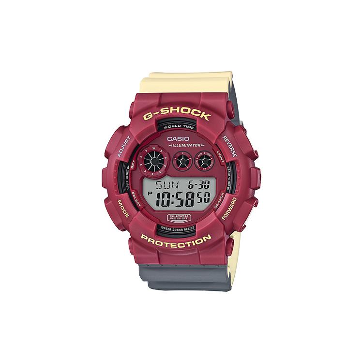 CASIO Men Red Watch GD-120NC-4 GD-120NC-4 Red Watch Dial