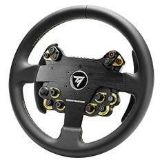 Volant PC/PS4/PS5/Xbox - THRUSTMASTER - Evo Racing 32R - Leather Cuir/structure Alu 32cm Palettes Magnétiques 25 Boutons 7 LEDS