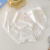 Qianfeili Women's Antibacterial Pure Cotton Briefs 5-Pack