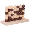 Beaded 3D Table Game Chess Toy 4 Connect Chess Toy Early Educatioal Puzzle Interactive Two Player