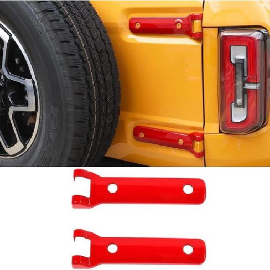 Heckscheibenwischerarm Glas Heckklappenscharnier Abdeckung Zierleisten-Kit Für + Ford Bronco