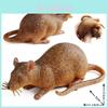 Cat Toy Mouse With Soft Tpr Rubber Material For Engaging Play And Dental Chewing