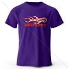 Cultural Motif Printed 100% Cotton T-Shirt, Soft & Comfortable Round Neck Short Sleeve Tee for Men & Women