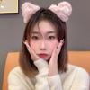 1 Pc Girls Cartoon Fluffy Hairpin Ladies Sweet Style Cat Ear Shape Side/Top Bangs