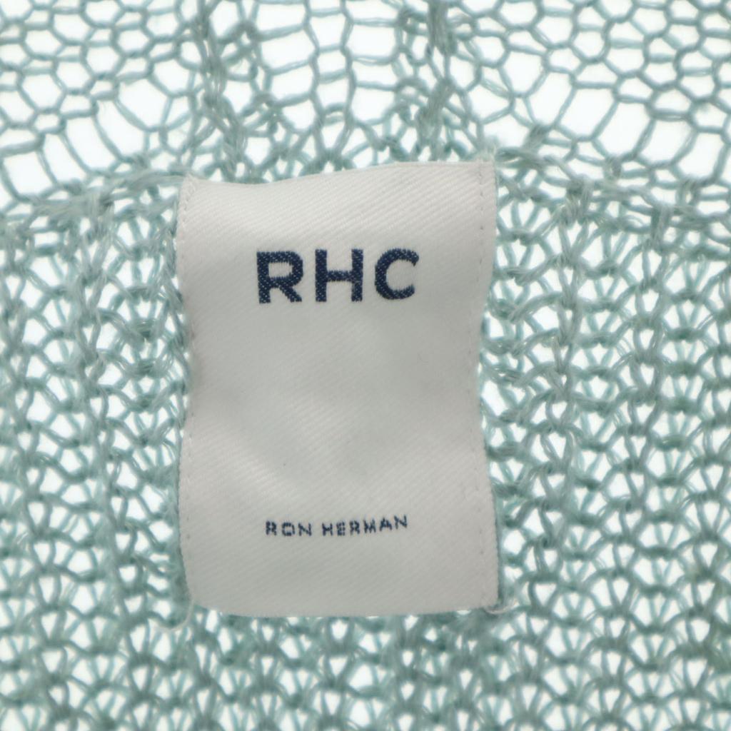 RHC Ron Herman linen Long sleeve V neck knit S Mint system Women Used