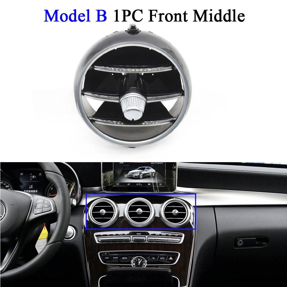 Innen Links Rechts Hinten Vorne Klimaanlage AC Vent Outlet Grille Für Mercedes Benz C Klasse W205 GLC W253 2015-
