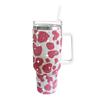 Insulated Travel Mug With Handle And Straw For Commuting And Outdoors