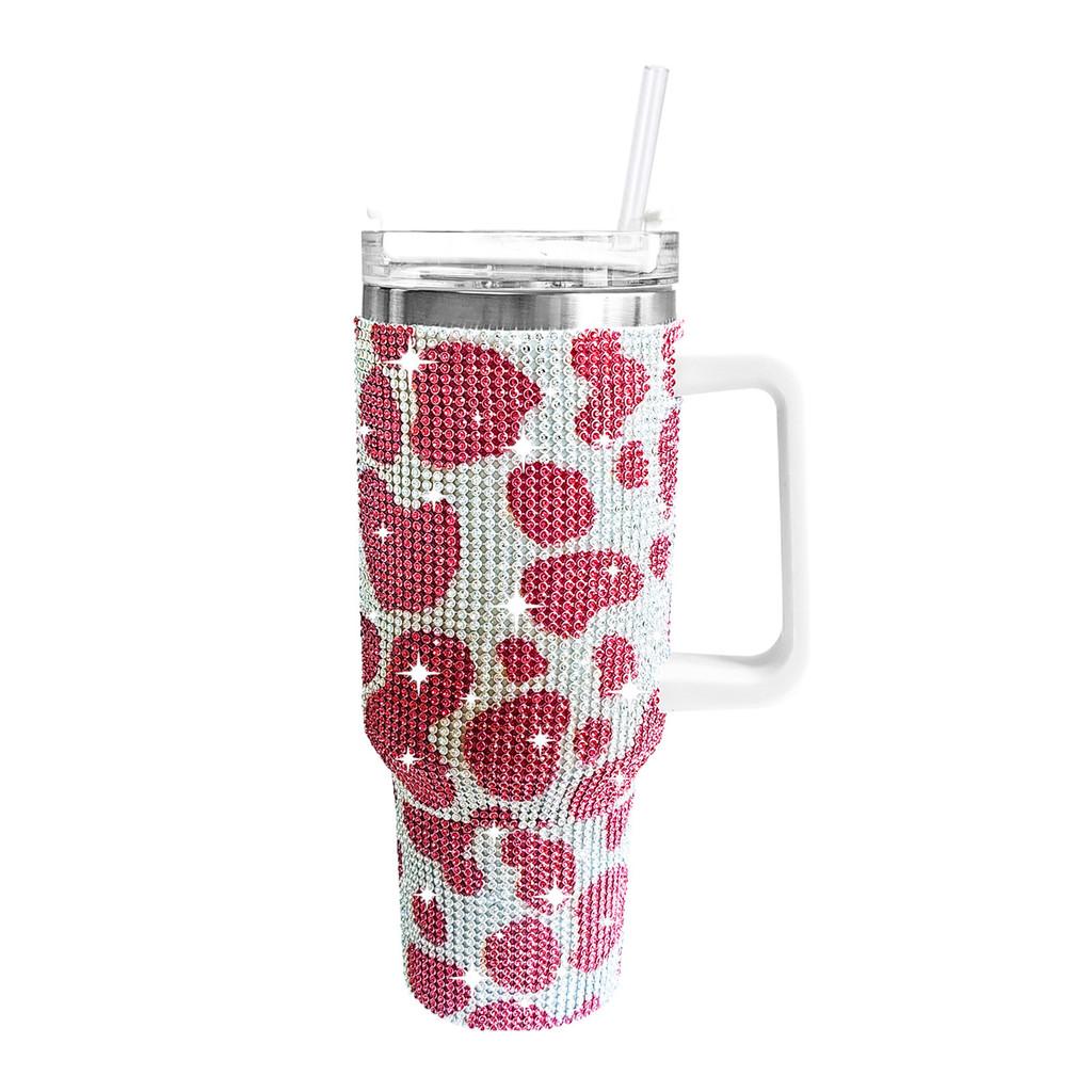 Insulated Travel Mug With Handle And Straw For Commuting And Outdoors