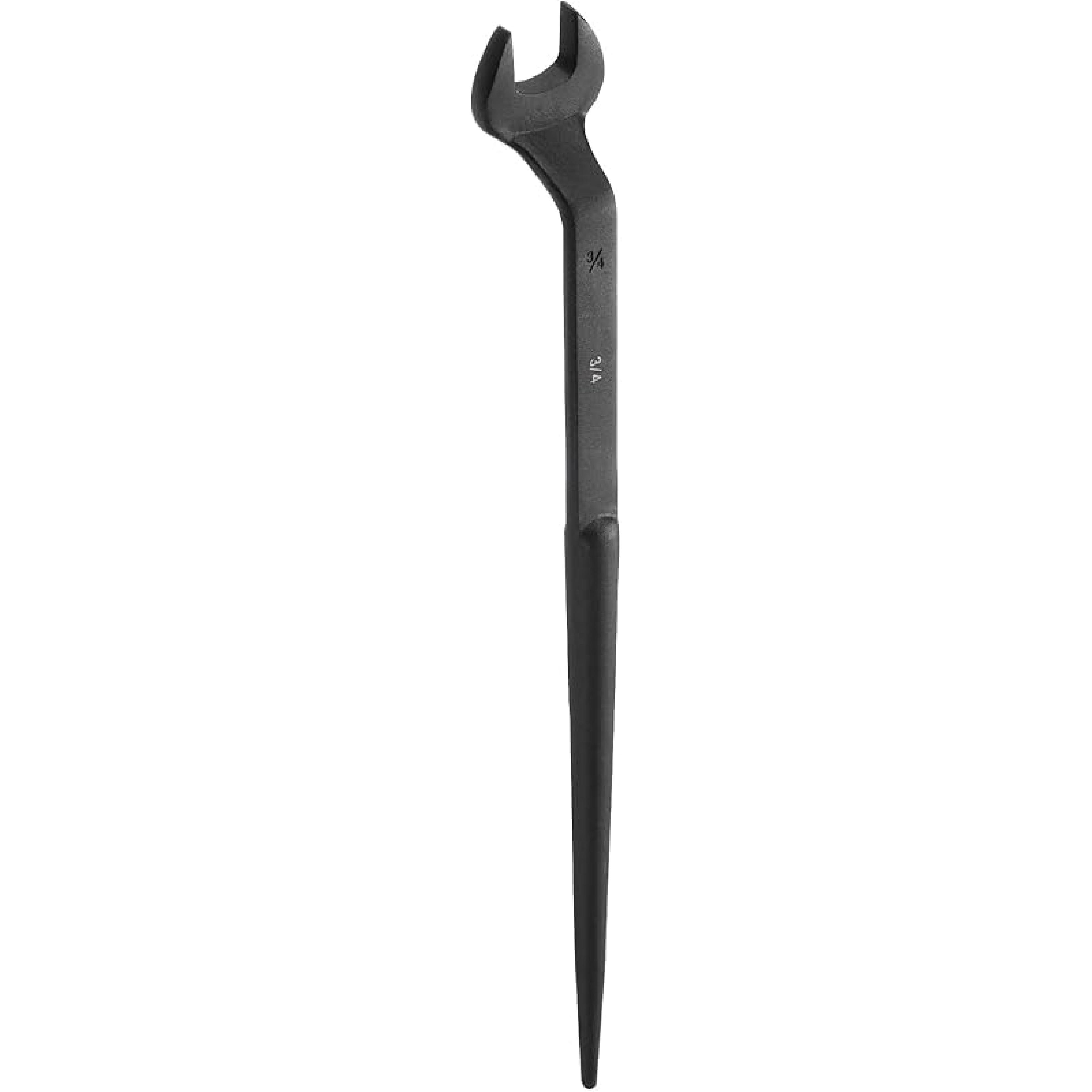 HARFINGTON Single Open End Spanner Wrench 15/16-inch 15 Degree Angle Single Open End SAE Construction Spanner Wrenches with 60°Offset Handle for 3/4