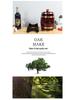 3L Red Wine Oak Barrel Display Ornament for Winery Exhibition