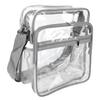 Clear Shoulder Bag Fashion Lightweight Large Capacity PVC Transparent Shoulder Bag for Travel