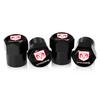 4pc Car Wheel Tire Valve Caps Tyre Stem Covers Airdust Waterproof for Dodge SXT Challenger Charger RAM 1500 Stratus Dart Dakota Charger Avengr Durango