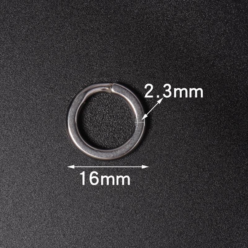 Louleur 316 Stainless Steel Keyring Split Ring Key Ring For Key Chain Keychain Diy Jewelry Making Sleutelhanger Key Rings