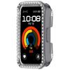 Pro HUAWEI Band 10 9 8 Pouzdro Kryt s Diamantovým Křišťálovým Nárazníkem Poloviční Ochranný Rám Odolný Proti Poškrábání Kryt Okraje