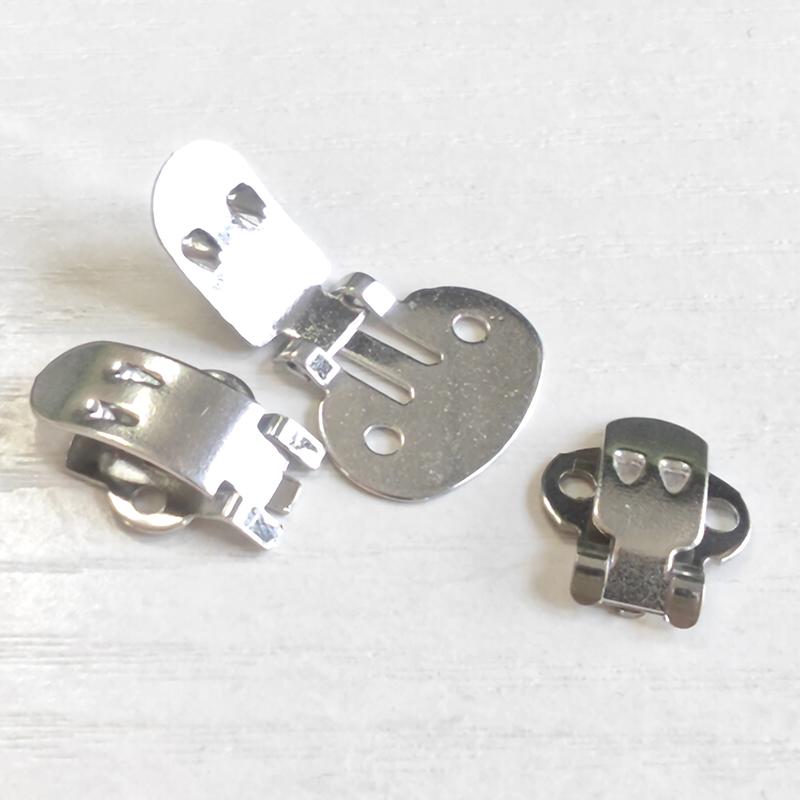 10 buc/lot Catarame artizanale pentru pantofi, accesorii, culoare argintie, oțel inoxidabil, cu flori pentru pantofi, cleme ornamentale