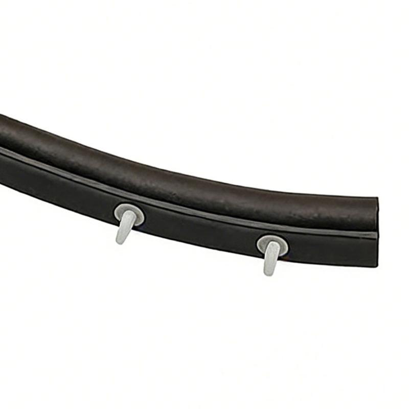 Truck Hood Rear Door Weatherstrip for L200 Pickup Replace MR437091 MBPJ3-BA034 Rubber Seal Strips Automotive Accessories