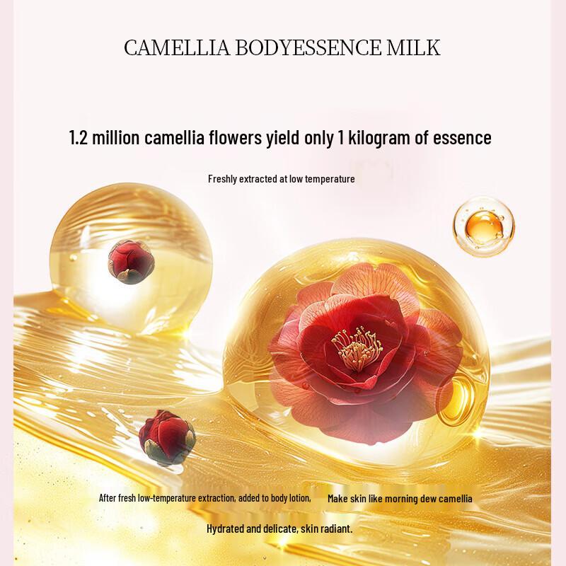 Sowang Red Flower Brand Camellia Argan Shower Gel