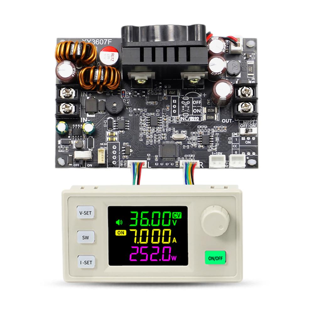 XY1617F DC DC Buck Boost Converter 1-16V 7A 111W Power Module Adjustable Voltage Regulator Regulated Laboratory Power Supply