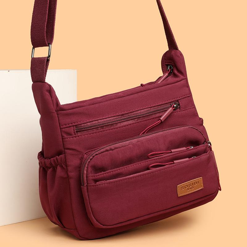 Single-shoulder Bag Casual and Fashionable Large-capacity Simple Backpack Coin Purse Crossbody Bag CLE