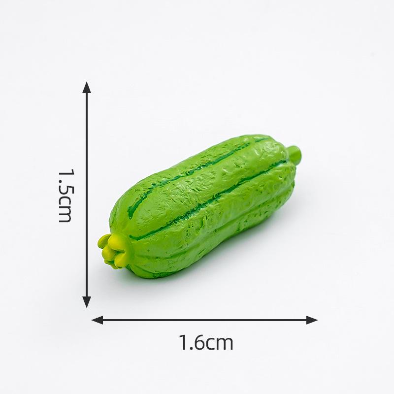 5/10Pcs Simulation Vegetable Small Decorate DIY Photography Landscape Toys Peppers Corn Broccoli Onion Small Vegetable Ornaments