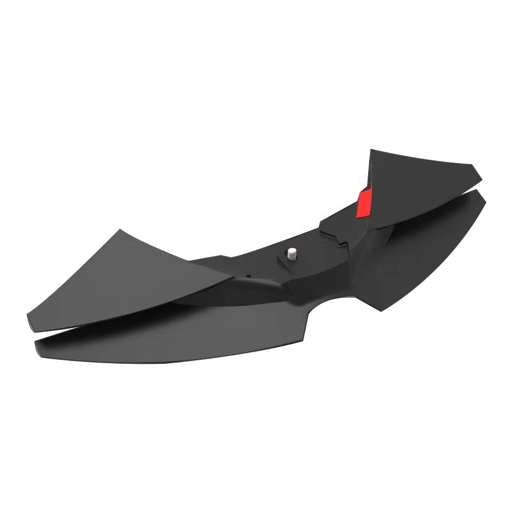For MT-07 2024 MT07 2025 2024 mt07 Motorcycle Downforce Naked Frontal Spoilers Winglet Aerodynamic Wing Front Spoiler Kit чёрный