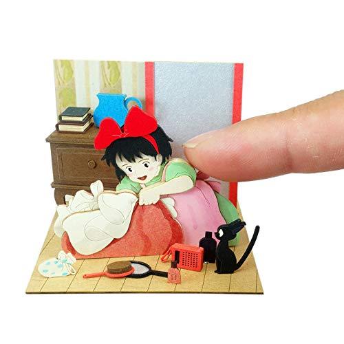 Sankei Studio Ghibli Mini - Kiki's Delivery Service "Night Departure" Papercraft Model MP07-91