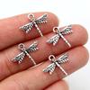 19x16mm 30pcs Antique Silver Plated Bronze Plated Dragonfly Handmade Charms Pendant:DIY for bracelet necklace