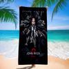 Classic Movie John Wick Microfiber Printed Beach Towel Mountain Climbing Yoga Beach Swimming Running Absorbent Soft Towel