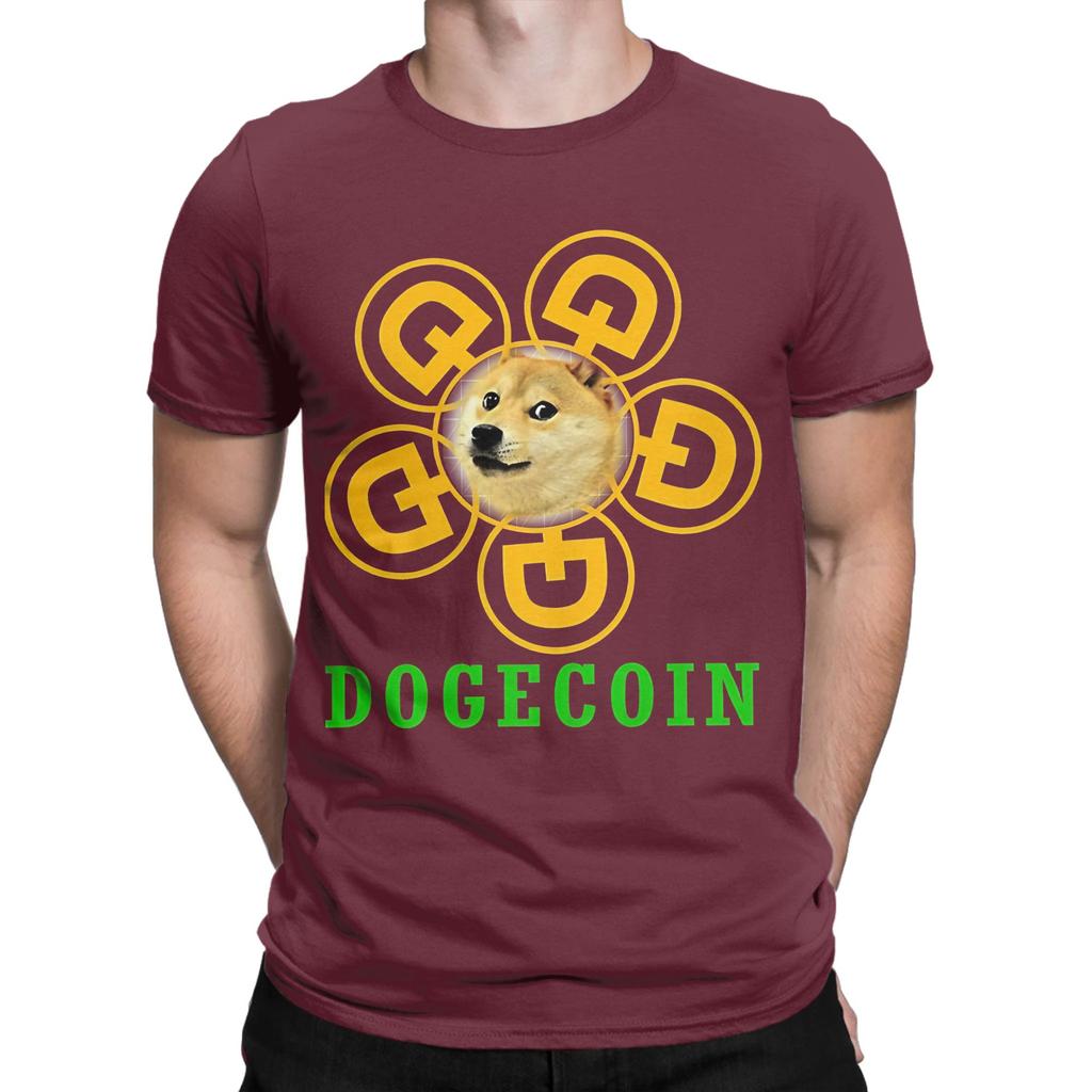 Dogecoin Graphic Funny 100 Cotton Tshirt Dogecoin Tops Tees For Unisex