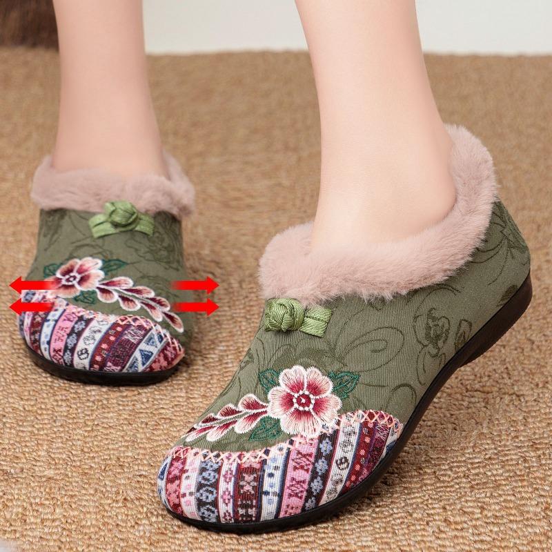Cotton shoes women's boots fleece thickened cotton boots snow boots warm and comfortable short boots