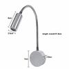 Aluminium LED Leselampe AC85-265V LED Wandleuchte Einfache LED Bettlampe Studio