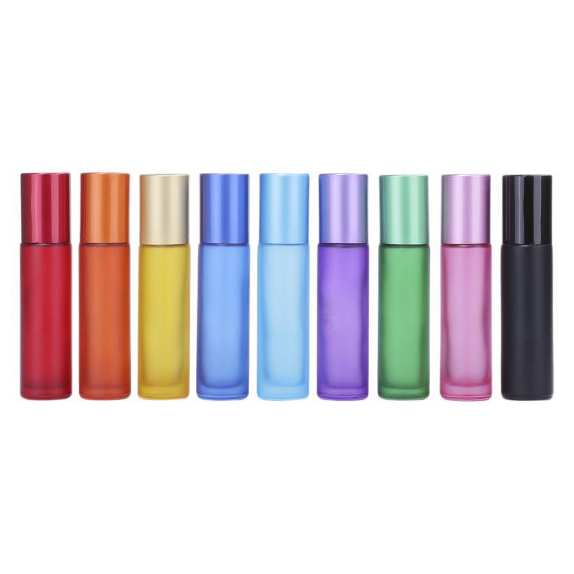 Frosted Roller Bottle - 5ml/10ml Essential Oil, Eye Serum, Perfume Dispenser