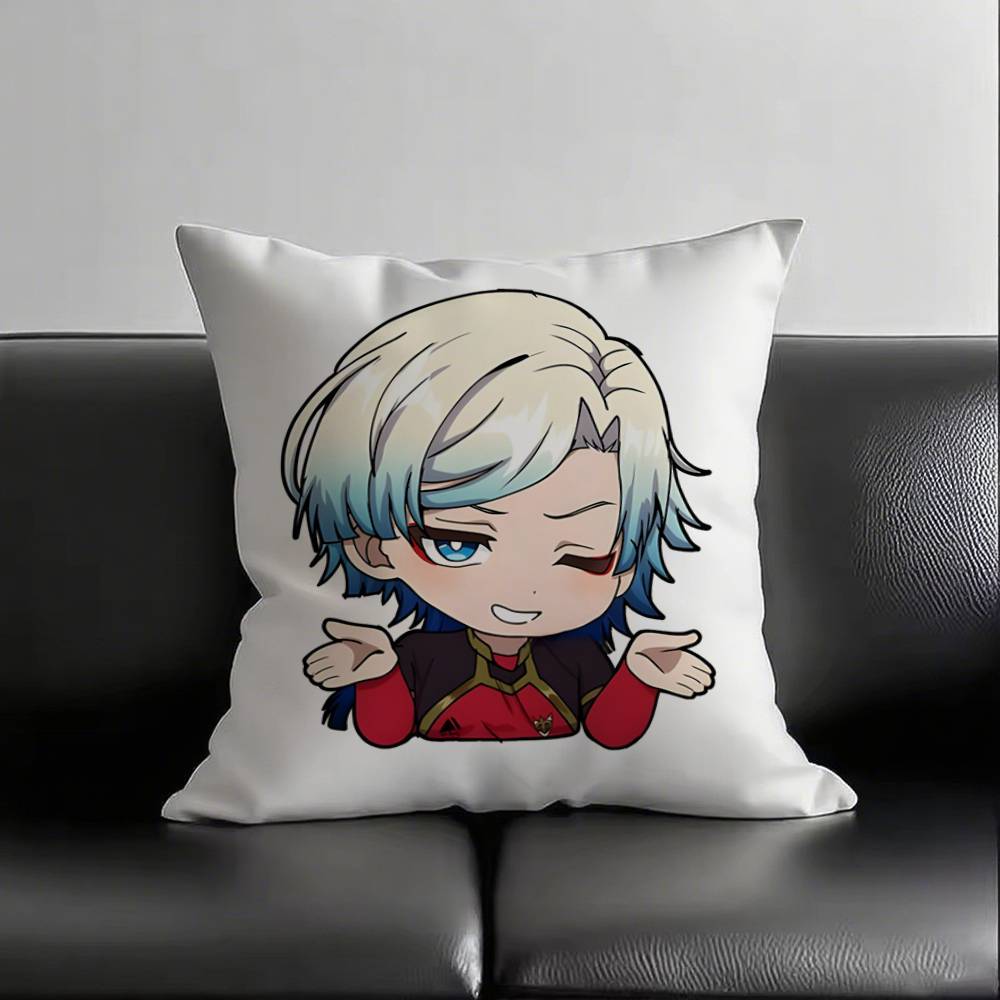 1pc Cute M-Michael Kaiser Pillow Case Square Bedroom Sofa Leisure Comfort Cushion Car Living Room Home Decoration