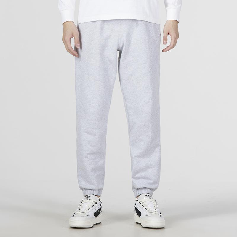 Adidas Originals Trefoil Logo Cuffed Track Pants Men Bottoms Grey IB2012