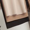 Ice Silk Wide-leg Pants for Women In Summer Students Korean Style Comfortable Fit and Versatile High Waisted Elastic Thin Straight Pants