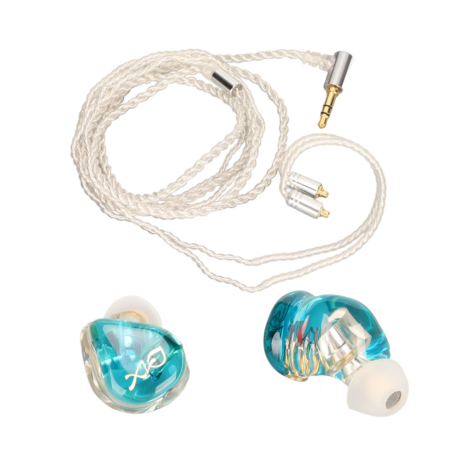 

Проводные мониторные наушники с четкими высокими частотами и мощными басами. Мониторные наушники из чистого медного графена с зелёный