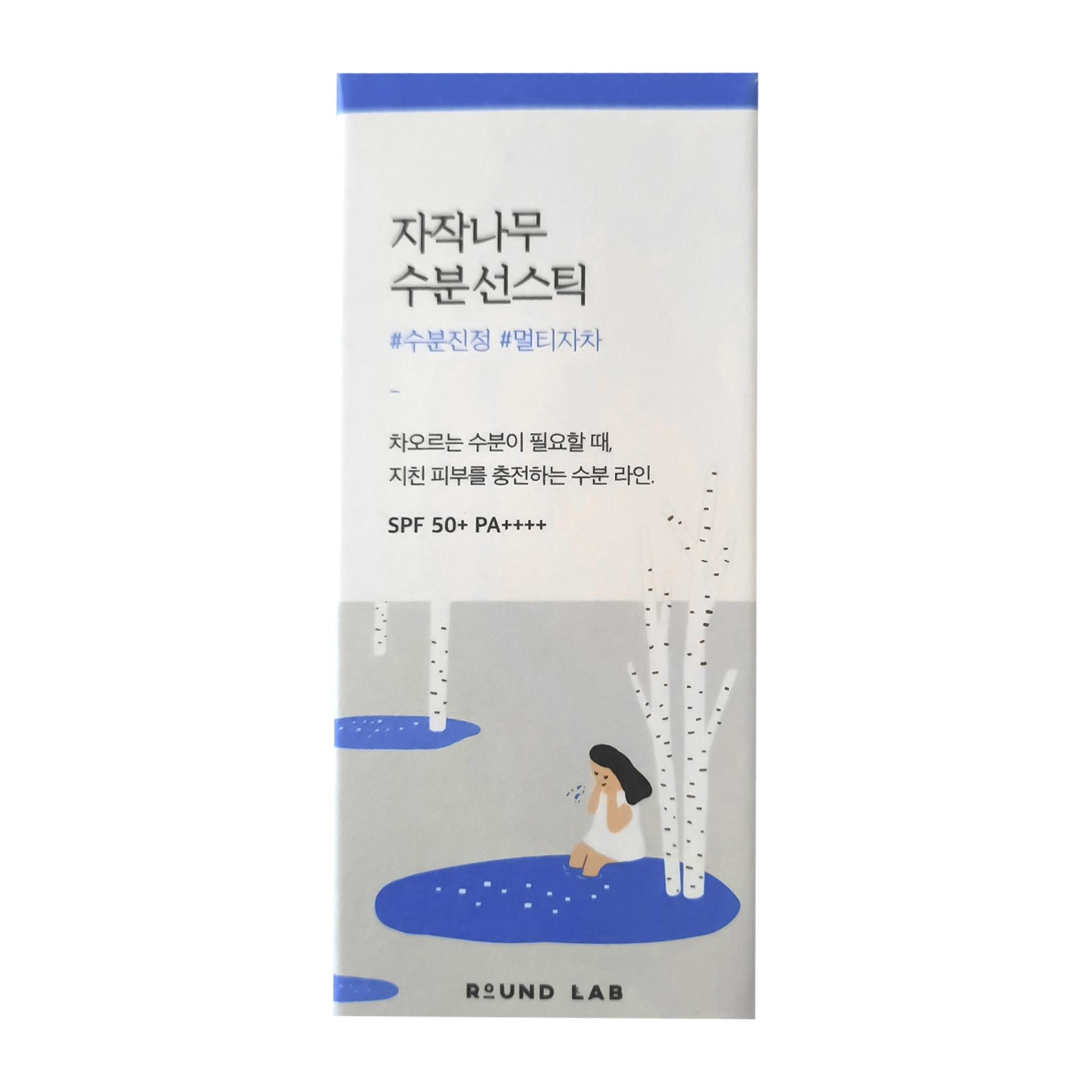 

ROUND LAB Увлажняющий солнцезащитный стик с березовым соком 19 г SPF50+ PA++++/ Увлажняющий, Корейская косметика, Kbeauty