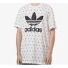 Adidas Originals Trefoil Polka Dot Big Logo Short Sleeve T-Shirt Men Tops White CZ1760