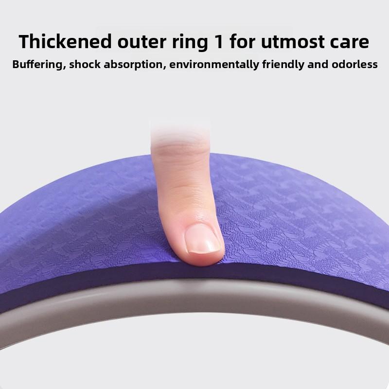 Muscle Massage Yoga Wheel Multi-Functional Back Trainings Back Training Roller Waist Training Trainings Tool Fitness Circle