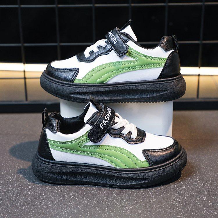 Breathable Kids Sneakers Comfortable Durable Flat Casual Shoes For Students Spring Autumn Versatile Athletic Board Shoes
