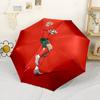 Cristiano Ronaldo Automatic Umbrella Folding Umbrella with 8 Ribs Compact Design for Women/Men Fashion Lovers Perfect Birthday Christmas Gift Idea